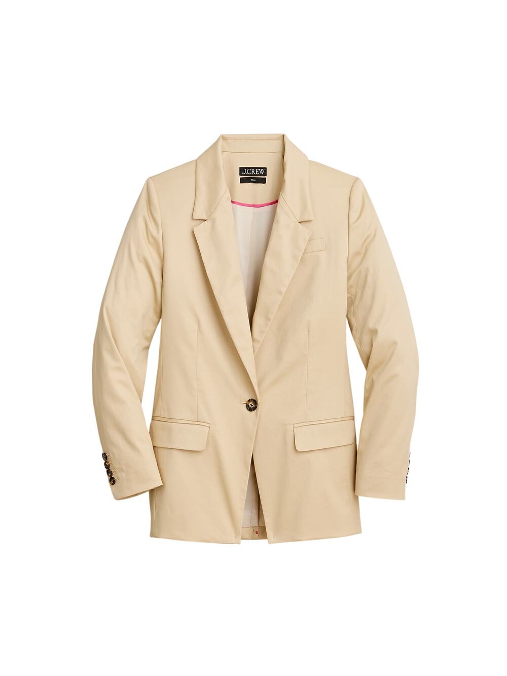 J.Crew Classic Khaki Willa Blazer Size 2